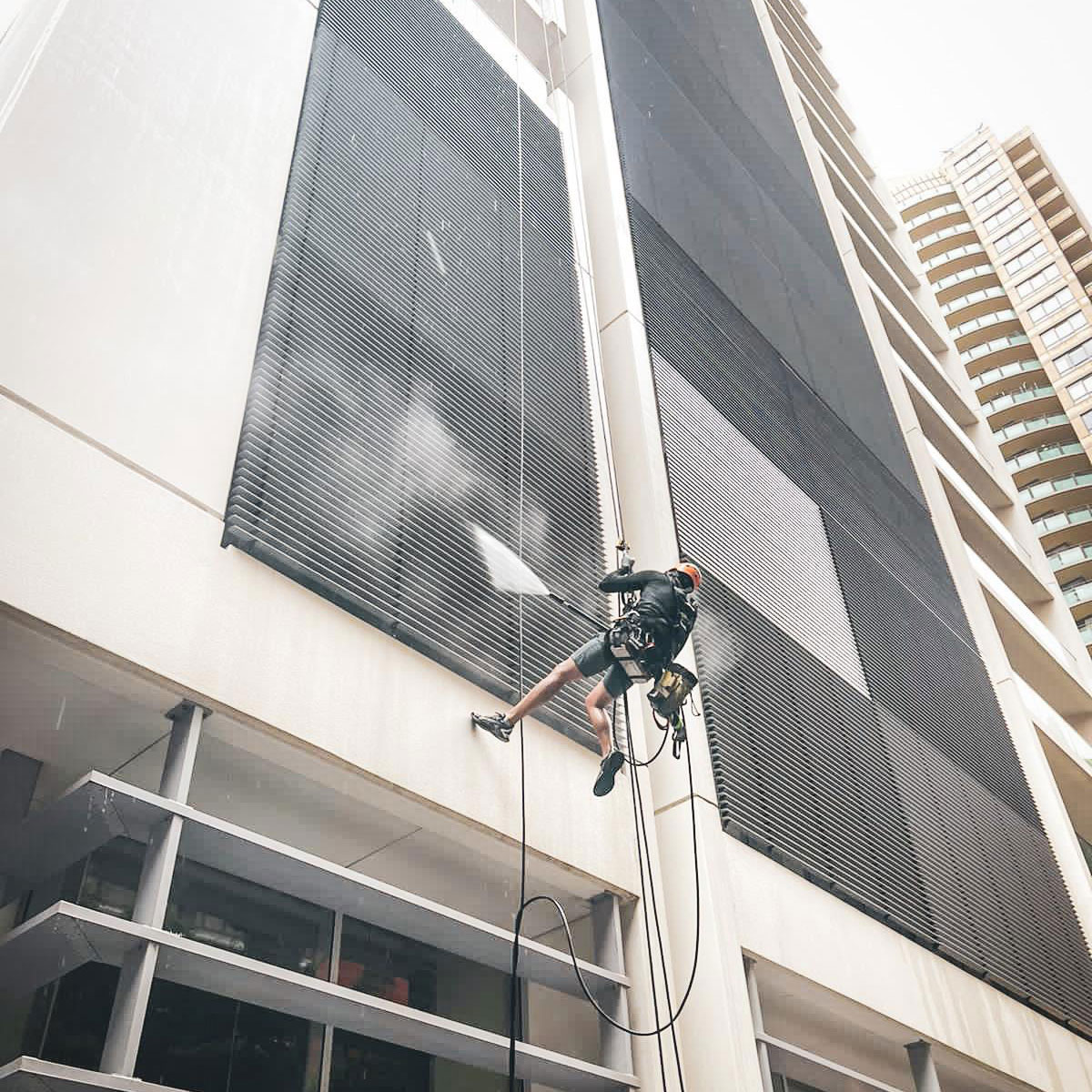 Building maintenance and pressure cleaning