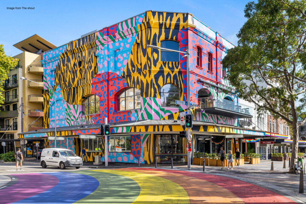 Building at Darlinghurst, Sydney